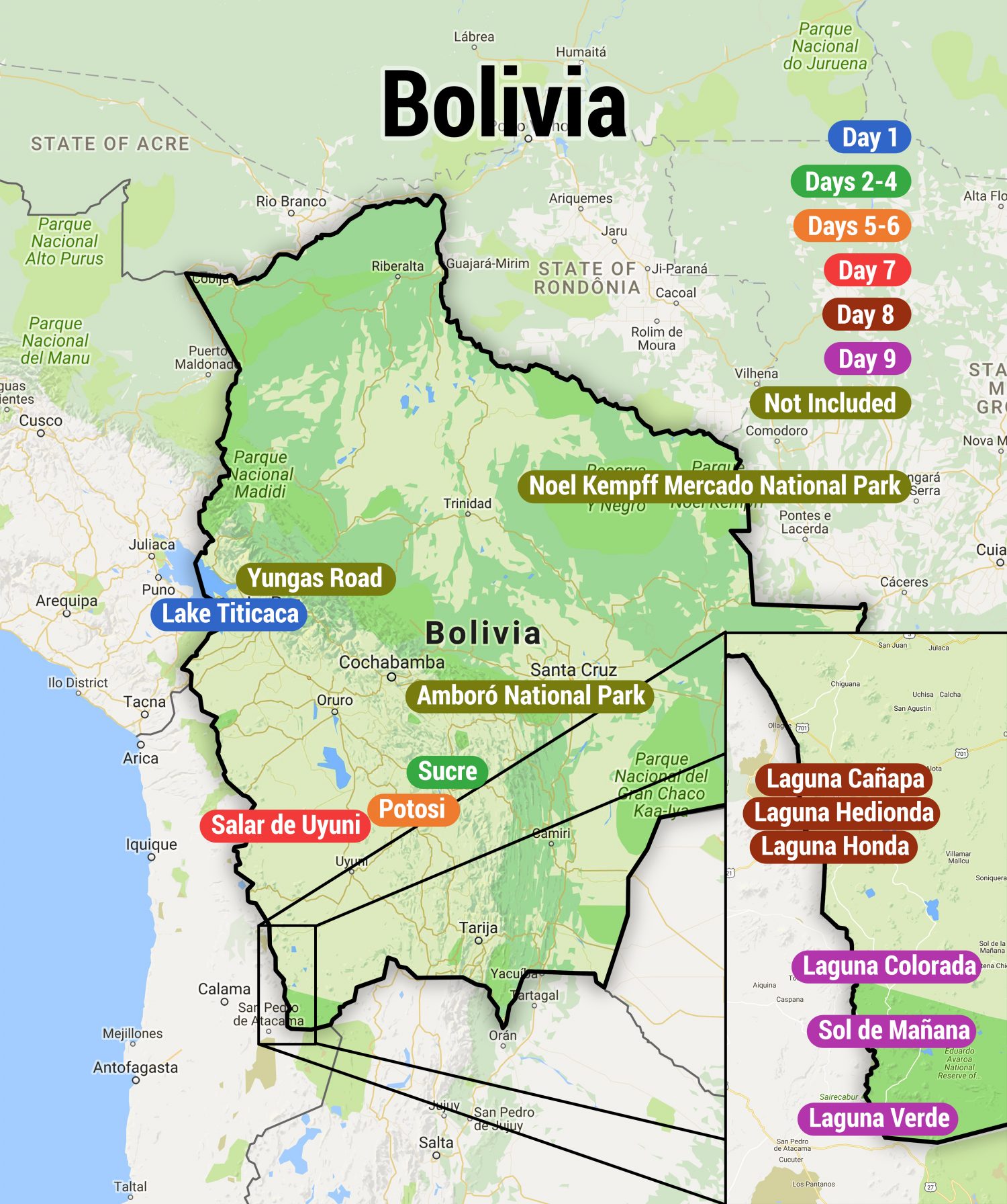 Bolivia: See & Experience Almost it ALL in 10 Days, 1st Class Custom Tours