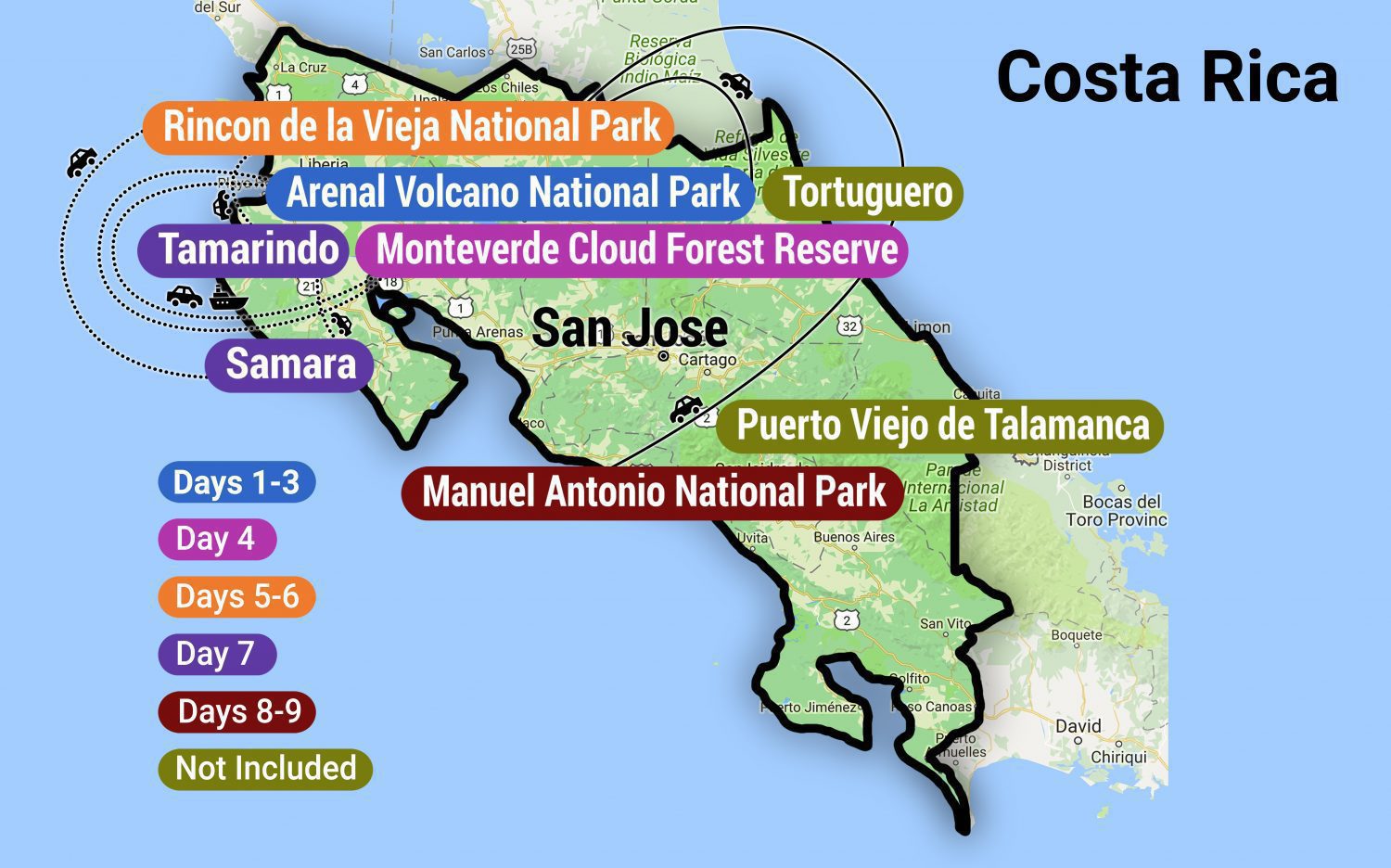 Costa Rica: See & Experience it ALL in 11 Days, 1st Class Custom Tours