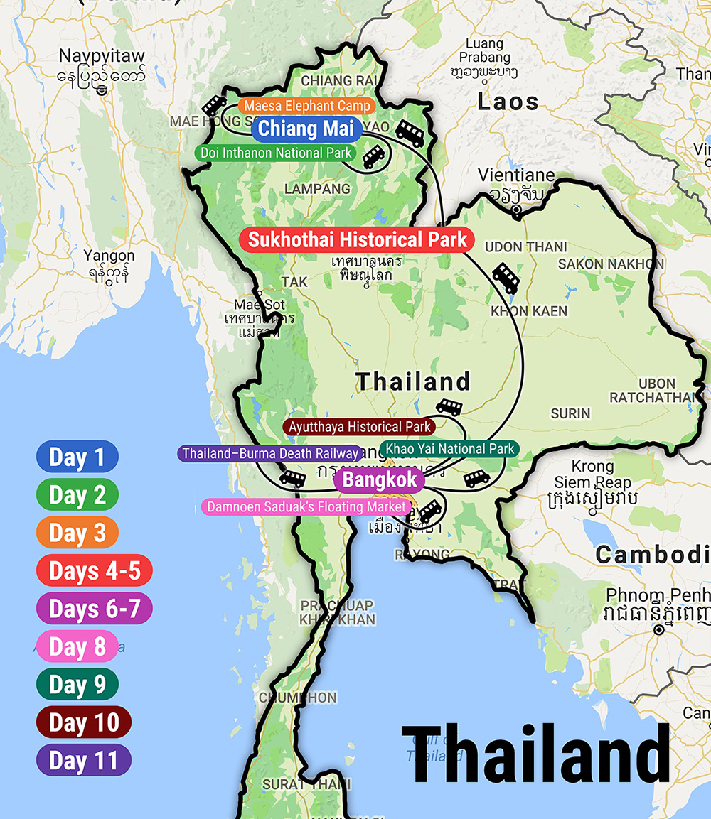 Northern and Central Thailand in 12 Days CharlieTheTraveler