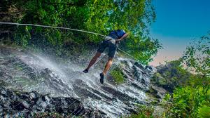 rappelling in Costa Rica